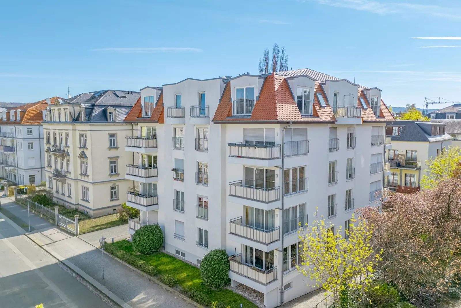 vermietete Eigentumswohnung im Neubau im Striesen